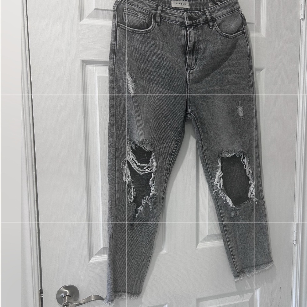 PacSun Gray Denim Jeans - Picture 3 of 3